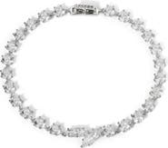 Nadri Beatrix Offset Cubic Zirconia Bracelet