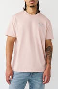 True Religion Marker Script Buddha Graphic T-Shirt