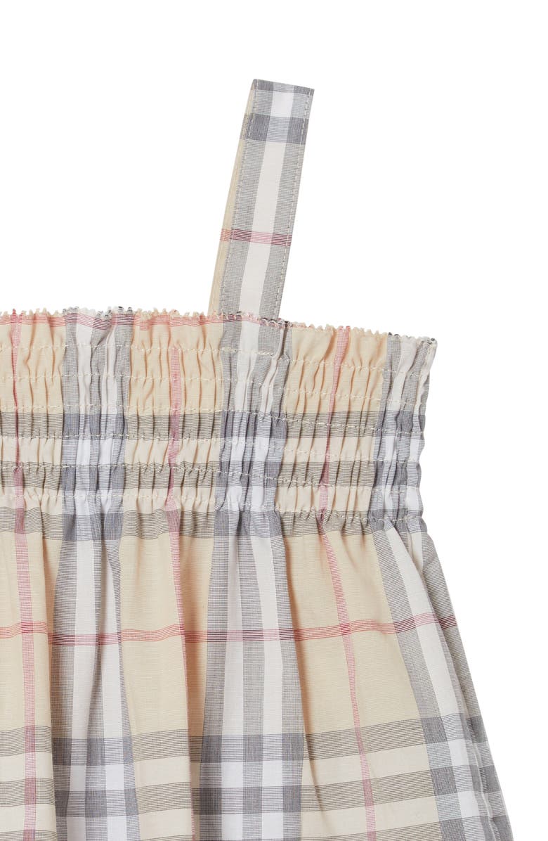 Burberry Smocked Dress, Alternate, color, 