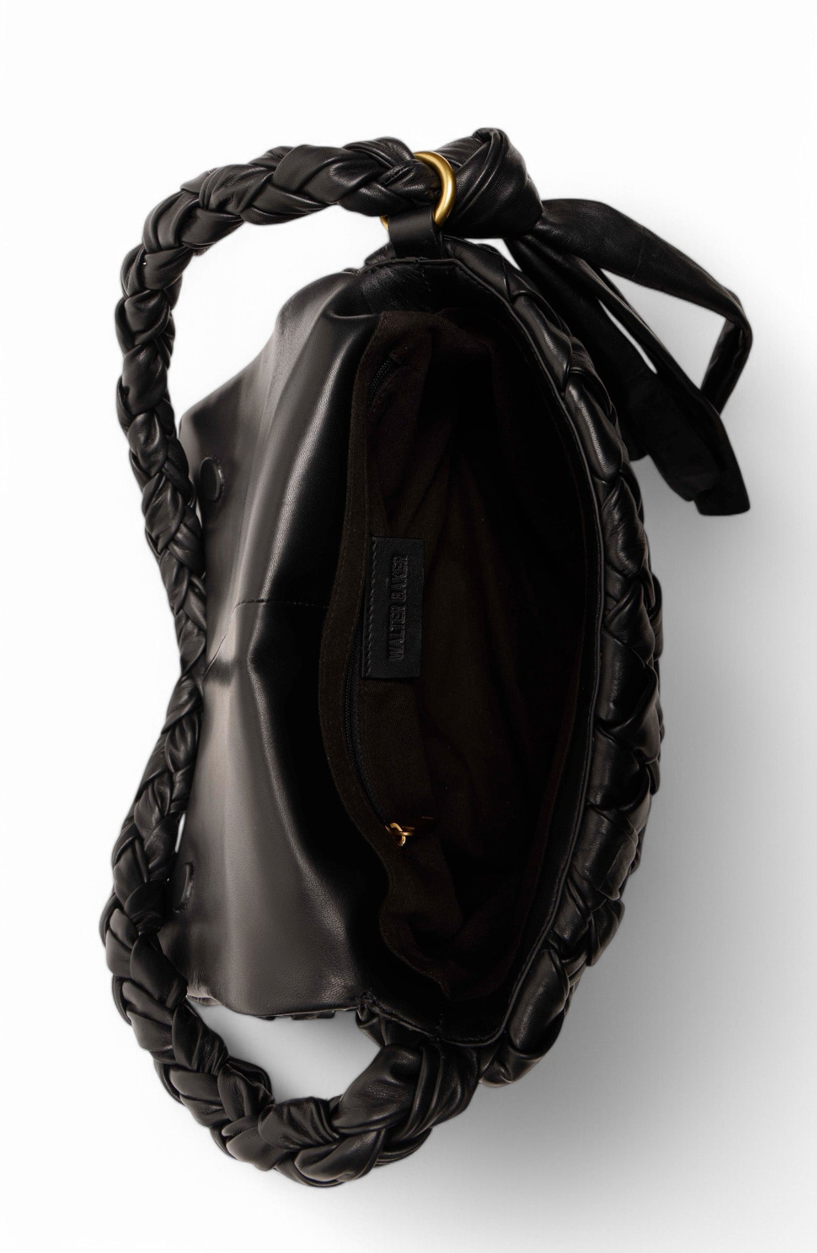 Walter Baker Halston Woven Flap Shoulder Bag, Alternate, color, 