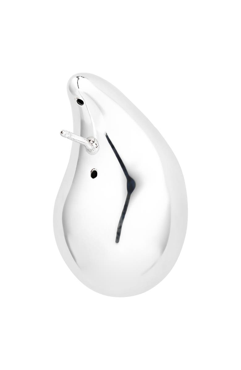 Bottega Veneta Small Drop Earrings, Alternate, color, 8117 Silver