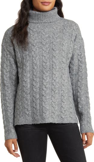 Turtleneck Sweater Nordstrom Caslon Sweater Caslon® Cable