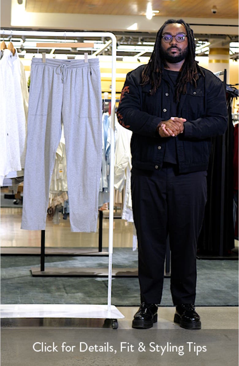 Knit Cotton Pajama Pants, sales video thumbnail