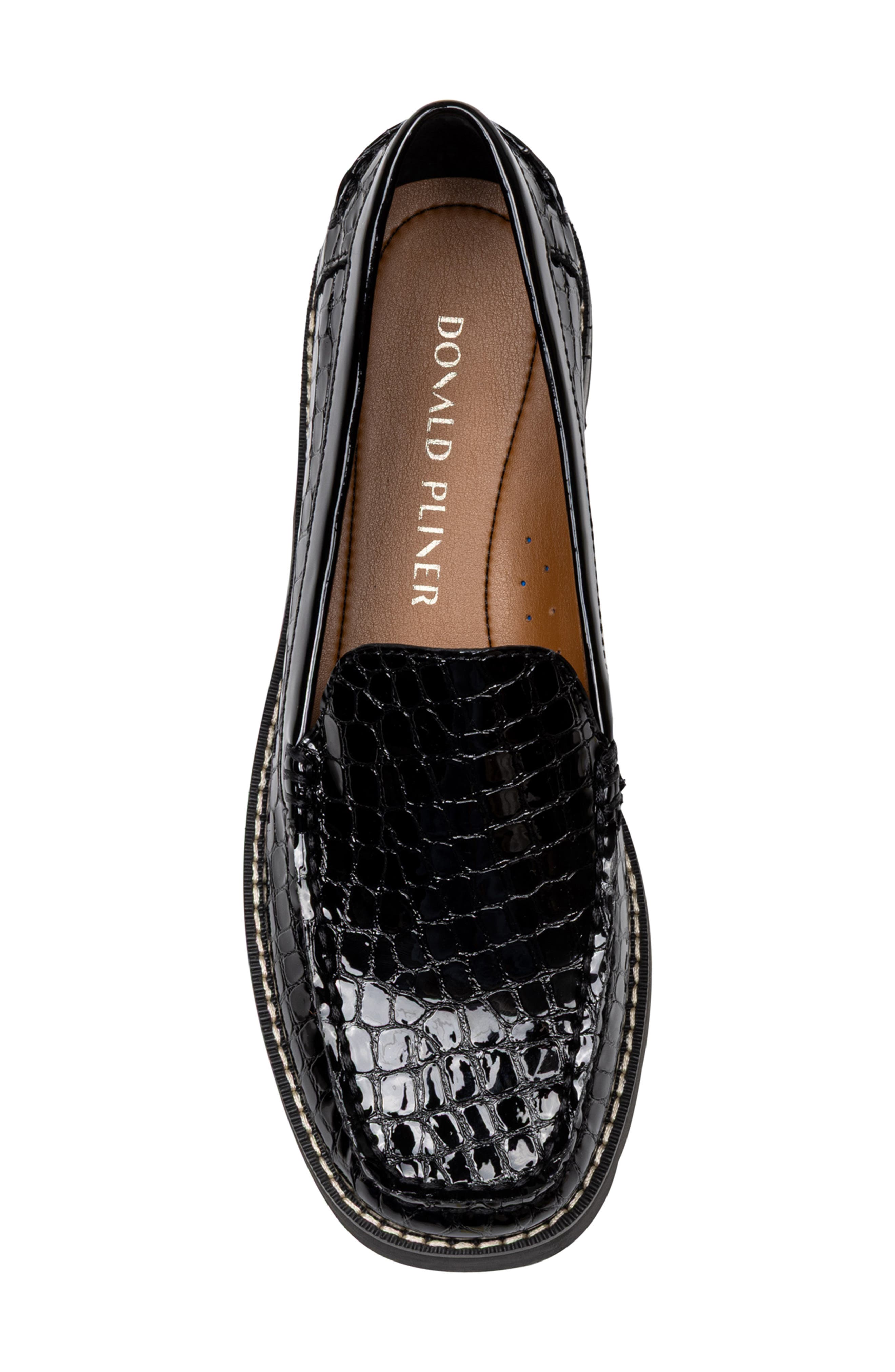 Donald Pliner Ombree Loafer, Alternate, color, Black