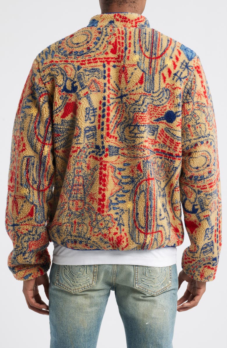 Billionaire Boys Club Campfire Fleece Jacket, Alternate, color,