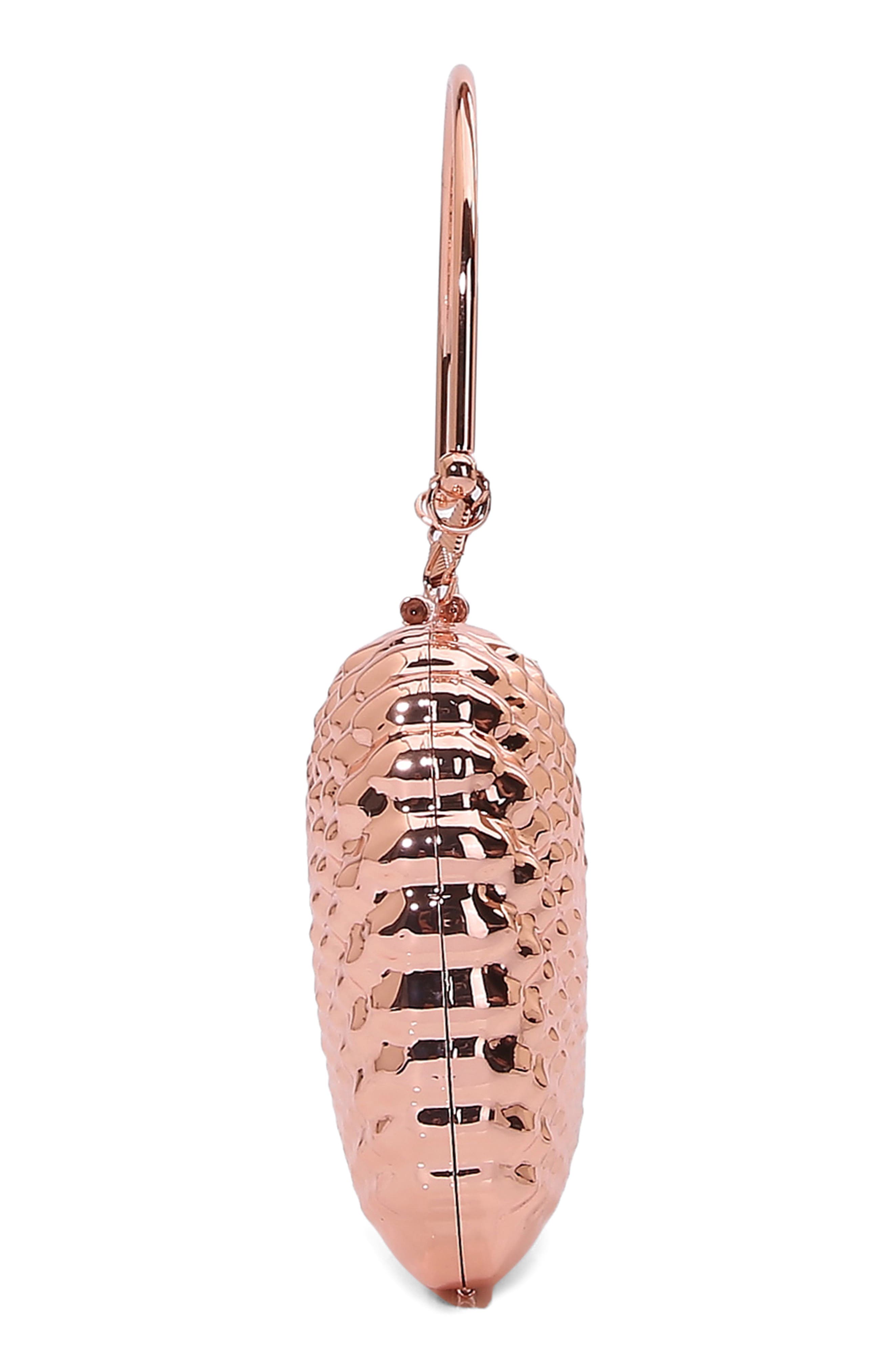 Shell Clutch, Alternate, color, CHAMPAGNE