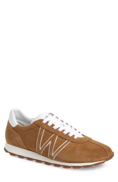 Jm Weston Animation On My Way Sneaker In Sand/white
