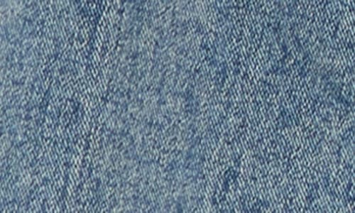 True Religion Faux Shearling Trim Trucker Jacket In Light Chilly Wash