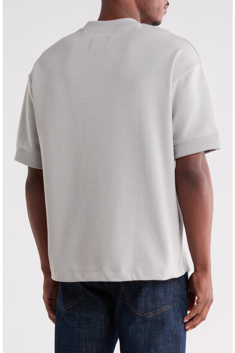 Heavyweight Crewneck T-Shirt, Alternate, color, STEEL GREY