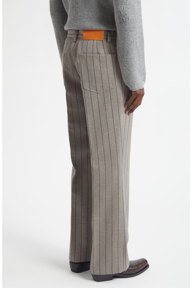 Valluco Pinstripe Wool Pants, Alternate, color, PIN STRIPE