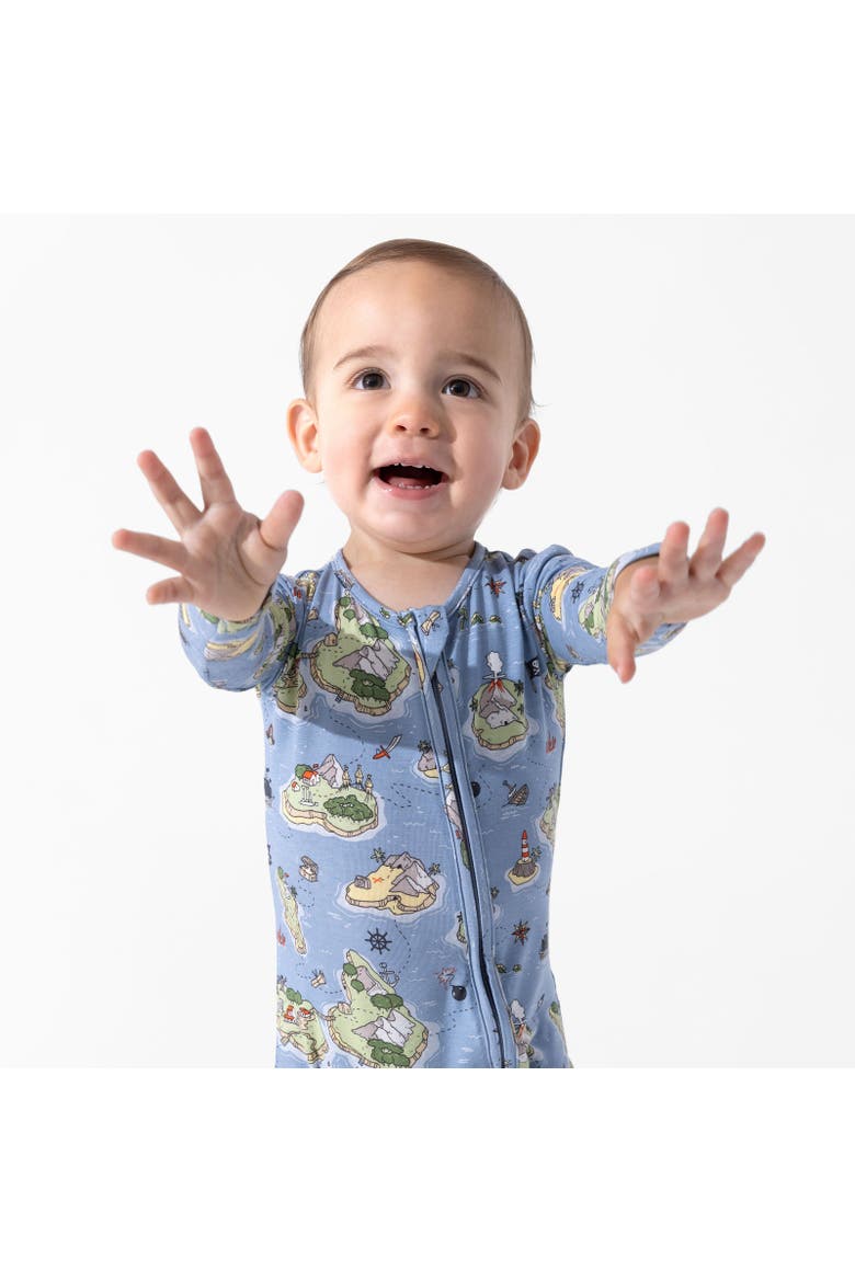 Baby Pirate Cove Convertible Footie, Alternate, color, Pirate Cove