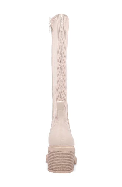 Mia Grier Knee High Boot In Sand