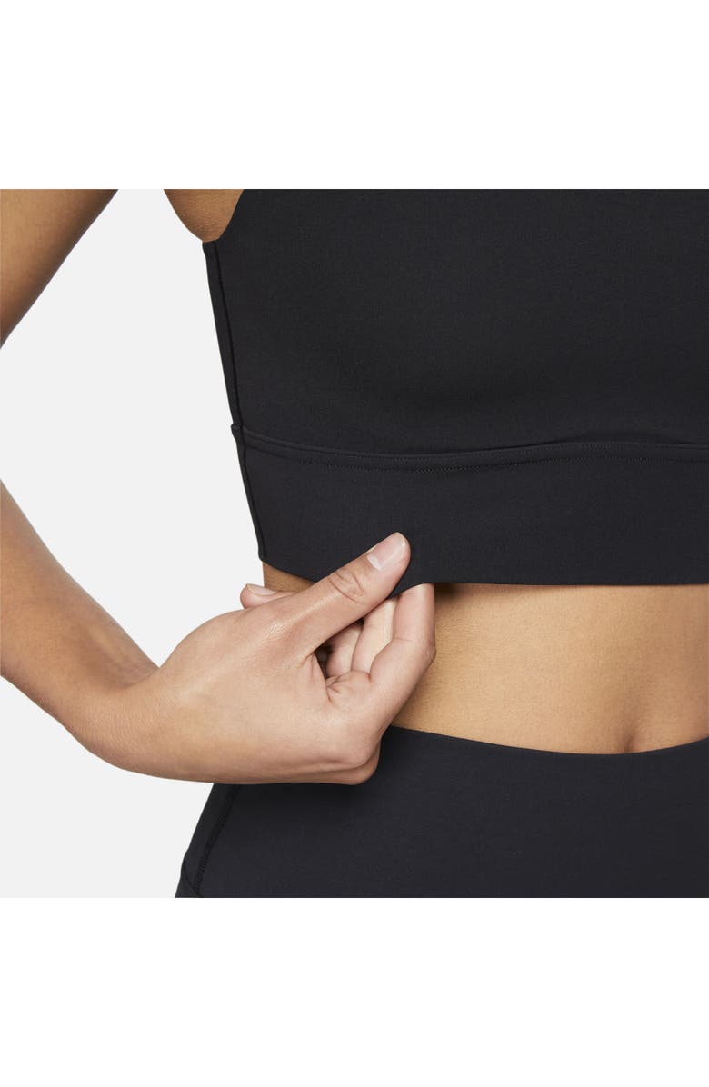 Nike Zenvy Medium-Support Padded Longline Sports Bra, Alternate, color,