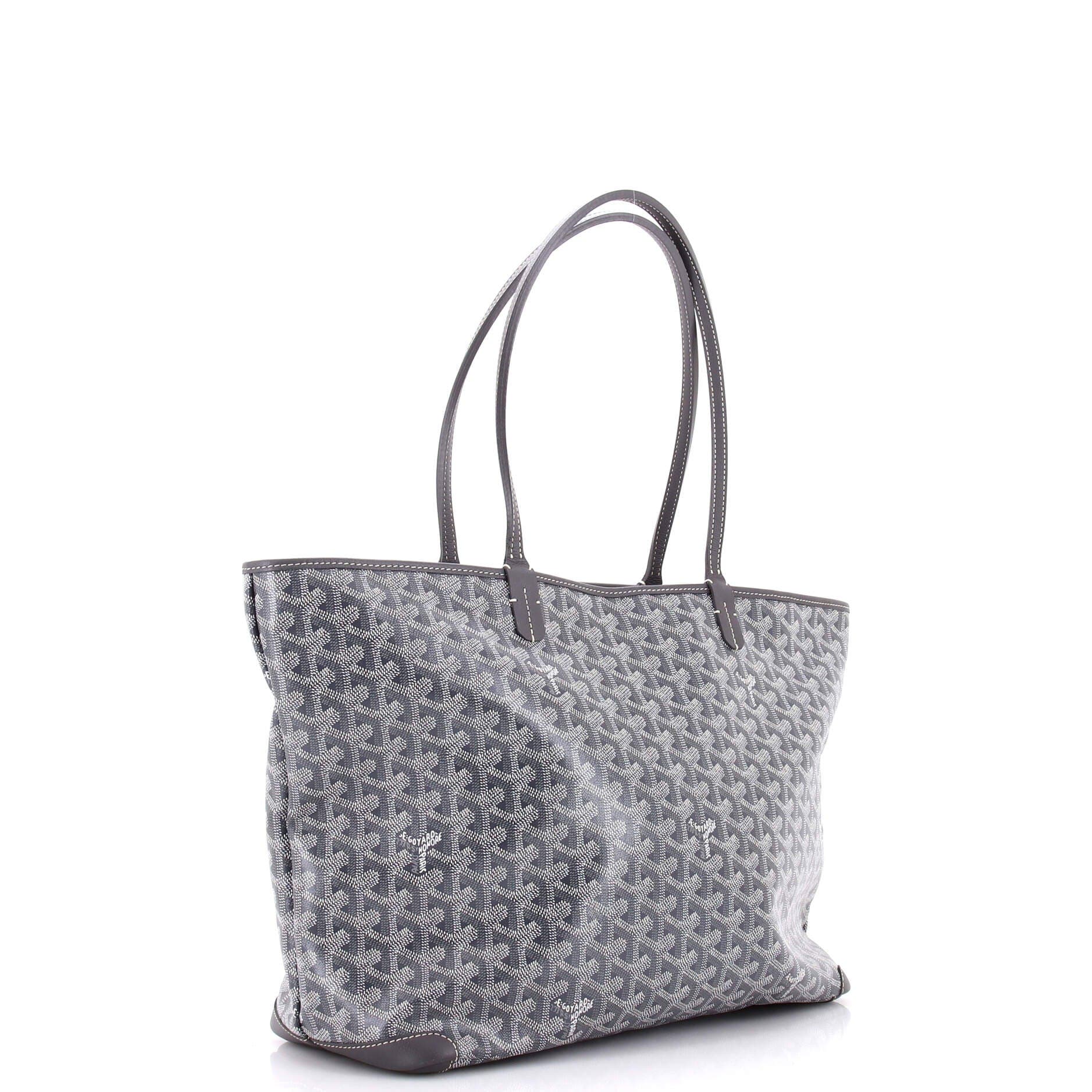 Artois Tote Coated Canvas MM, Alternate, color, Grey