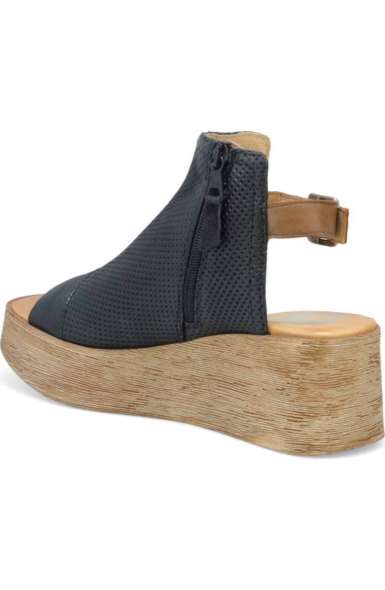 Miz Mooz Giselle Platform Wedge Sandal, Alternate, color,