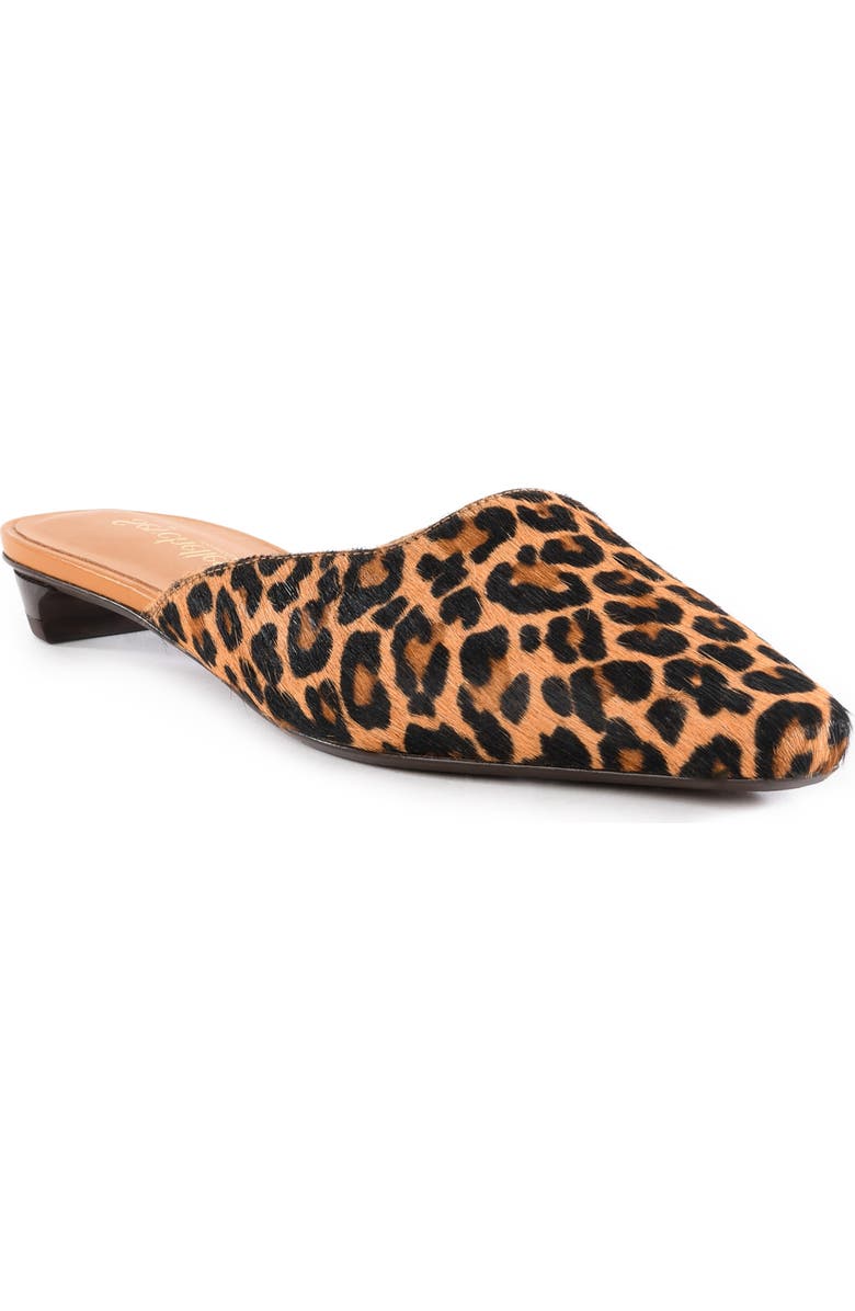 Seychelles Mocktail Genuine Calf Hair Mule, Main, color, Leopard