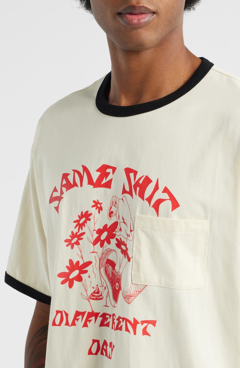 JUNGLES Same Cotton Graphic T-Shirt, Alternate, color, Birch