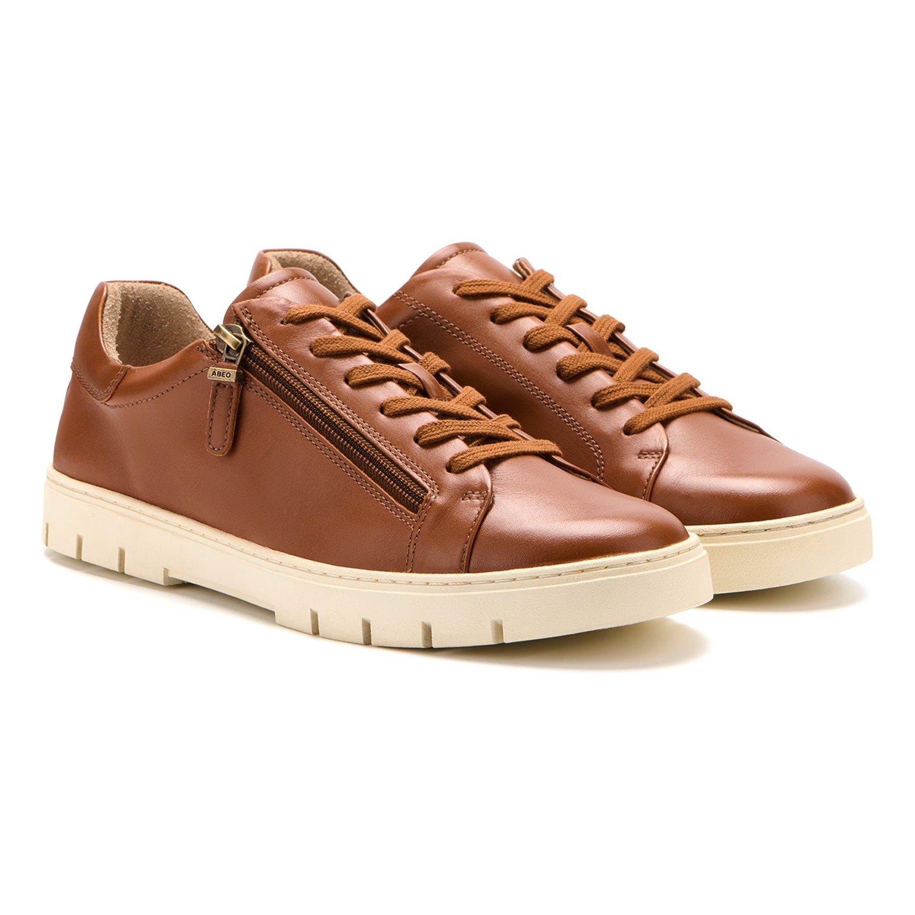 Roam LaceSneaker, Alternate, color, Caramel Leather