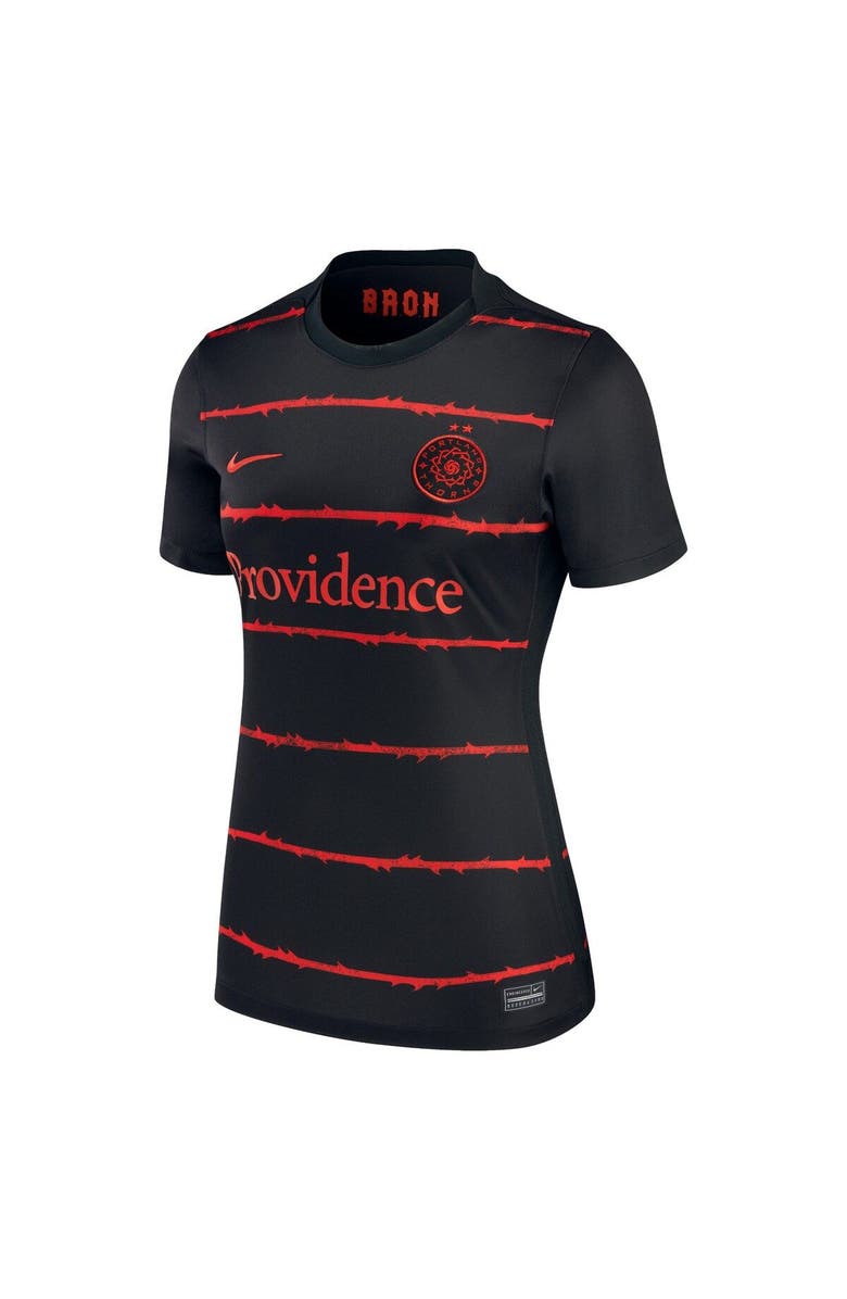 Nike Women's Nike Black Portland Thorns FC 2021/22 Home Replica Jersey, Alternate, color, Black