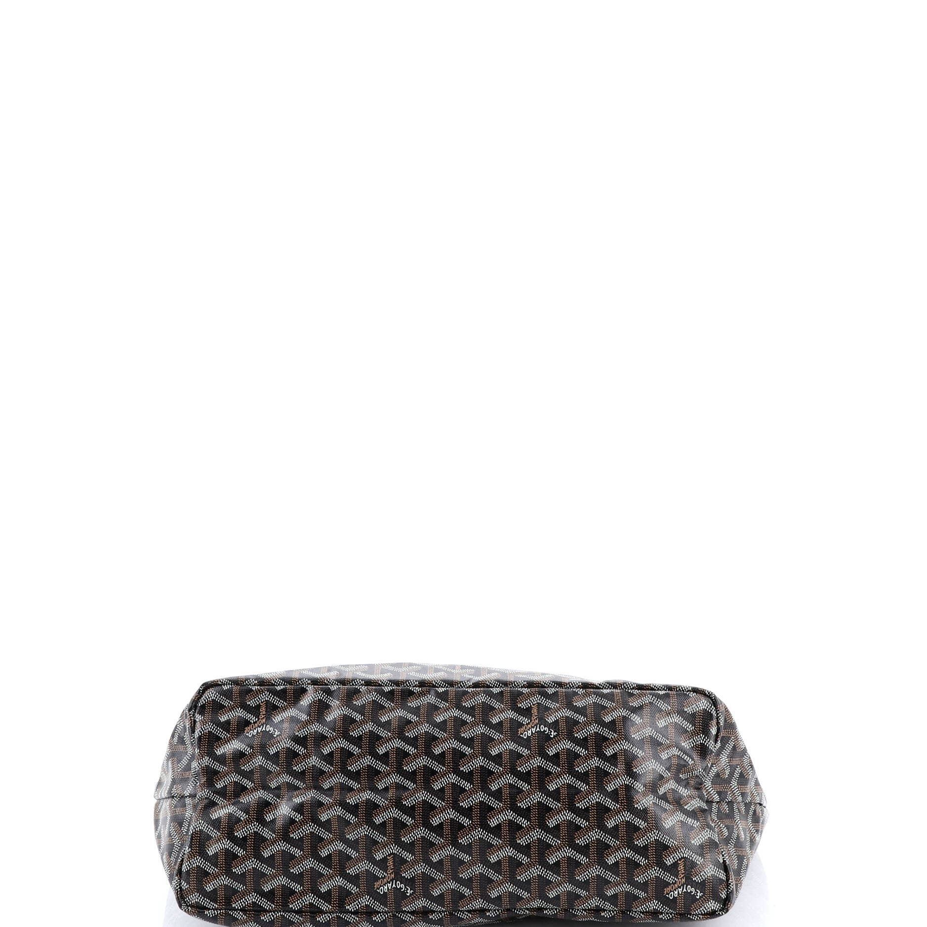 Pre-Owned Goyard Saint Louis Tote Coated Canvas PM, Alternate, color, 