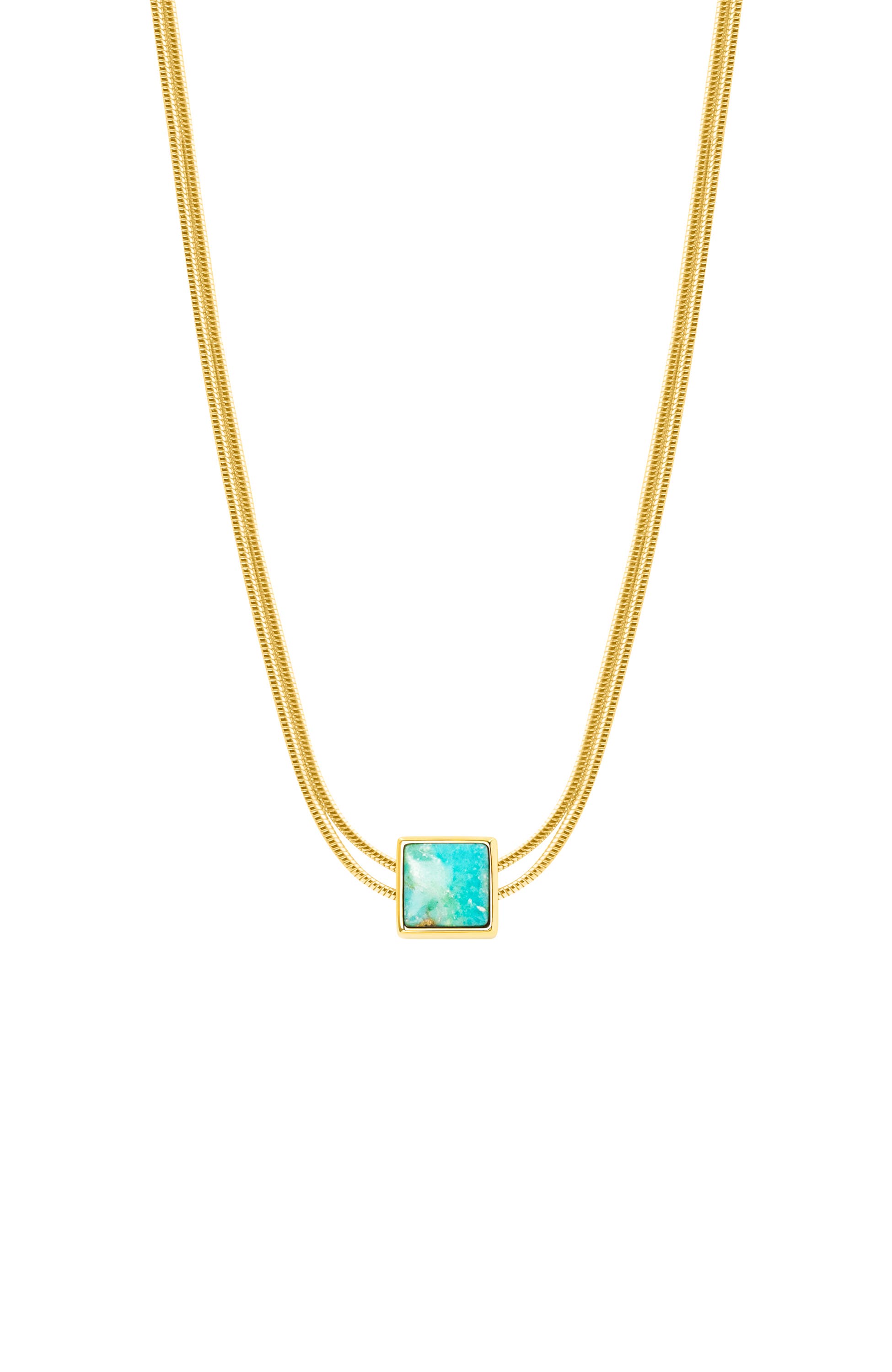selected Gold/Turquoise