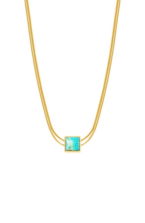 Soothe & Heal - Turquoise Evil Eye December Birthstone Necklace