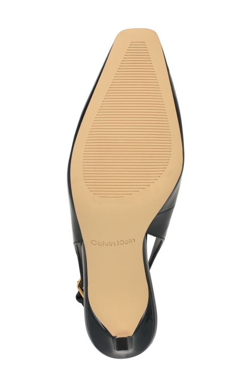 Calvin Klein Harbella Slingback Pump In Black