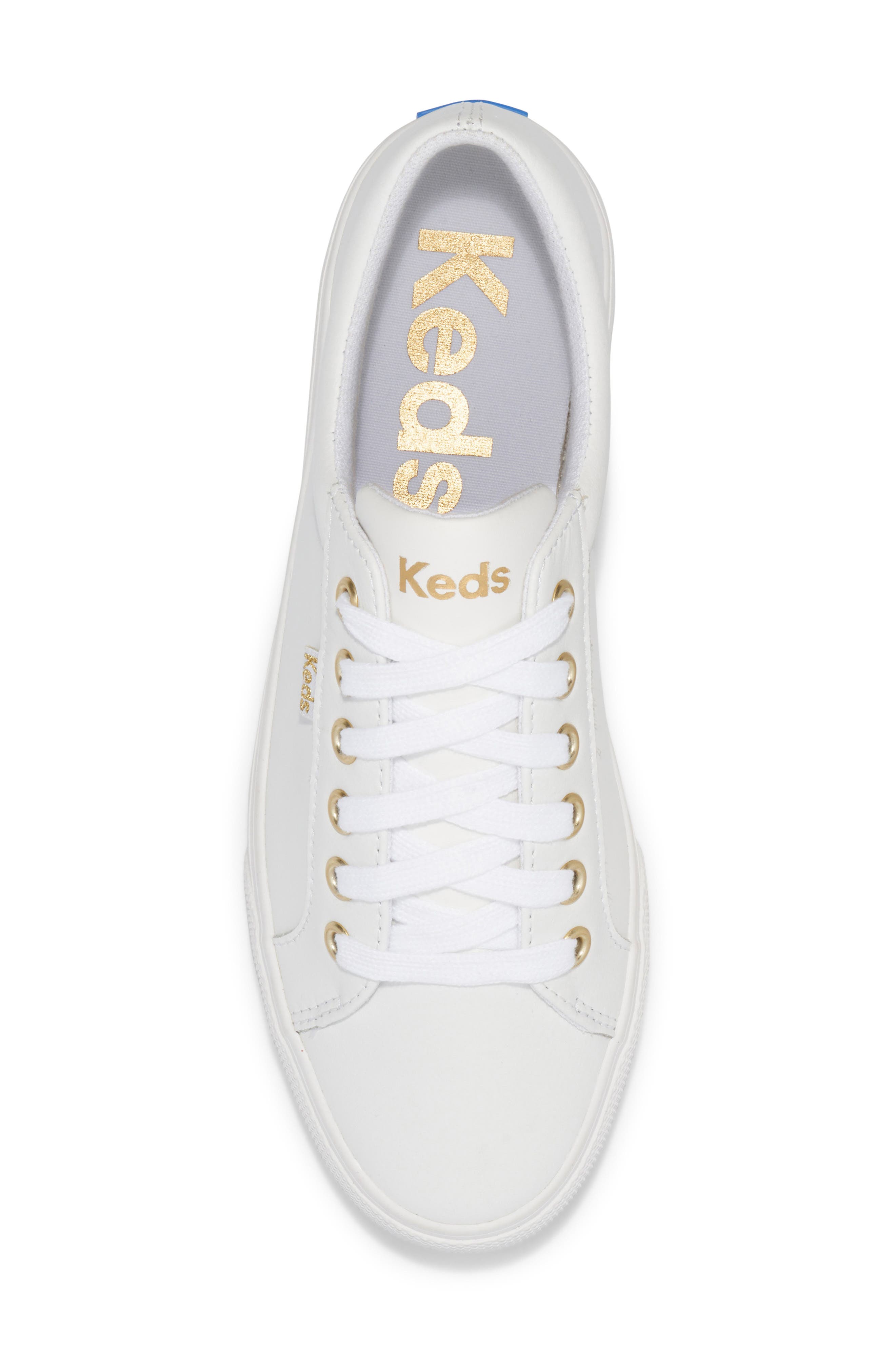 Keds<sup>®</sup> Keds Jumpkick Sneaker, Alternate, color, White