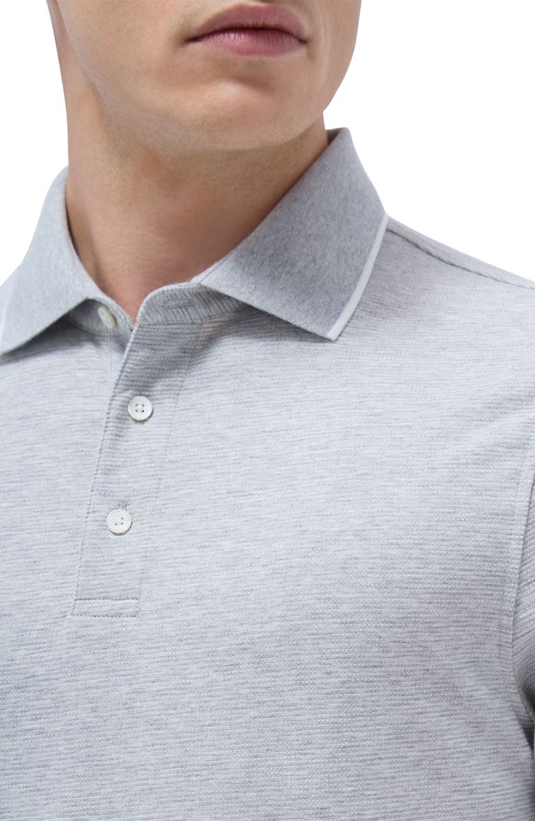 Bugatchi Tipped Contrast Collar Polo, Alternate, color,