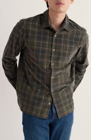 Seasalt Cornwall Shoreman Plaid Organic Cotton Shirt