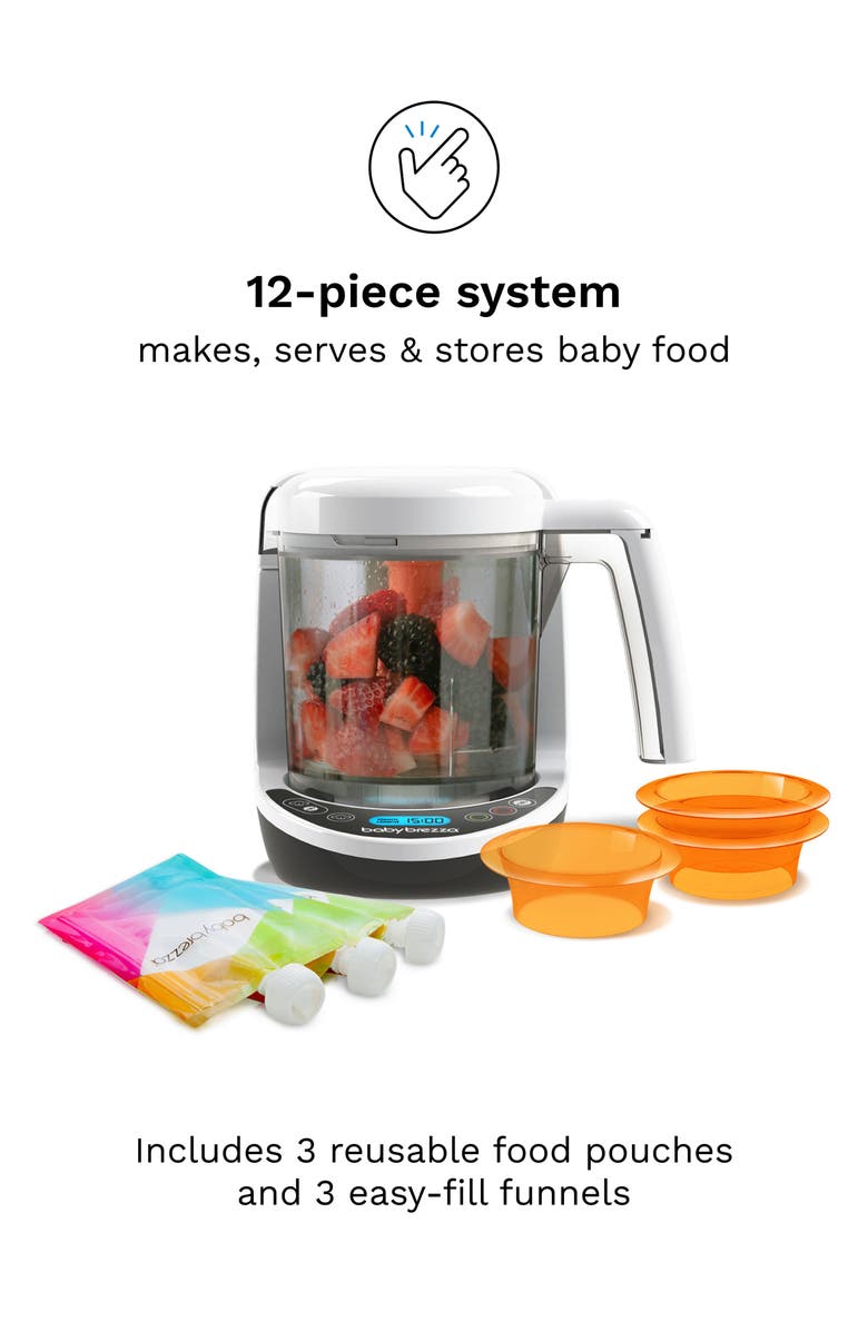 BABY BREZZA Food Maker Complete, Alternate, color, White