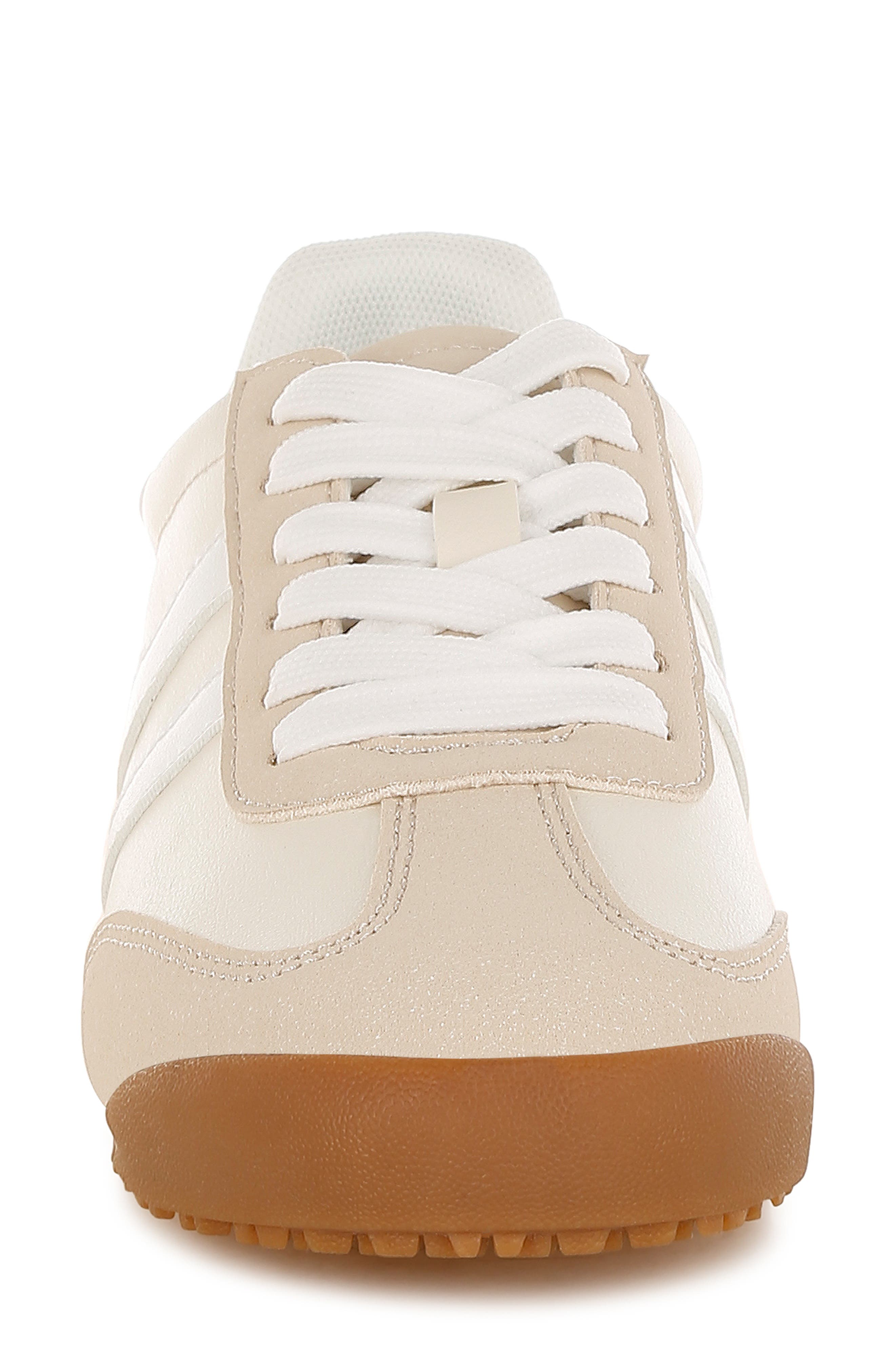 LONDON RAG Peak Burn Sneaker, Alternate, color, Beige