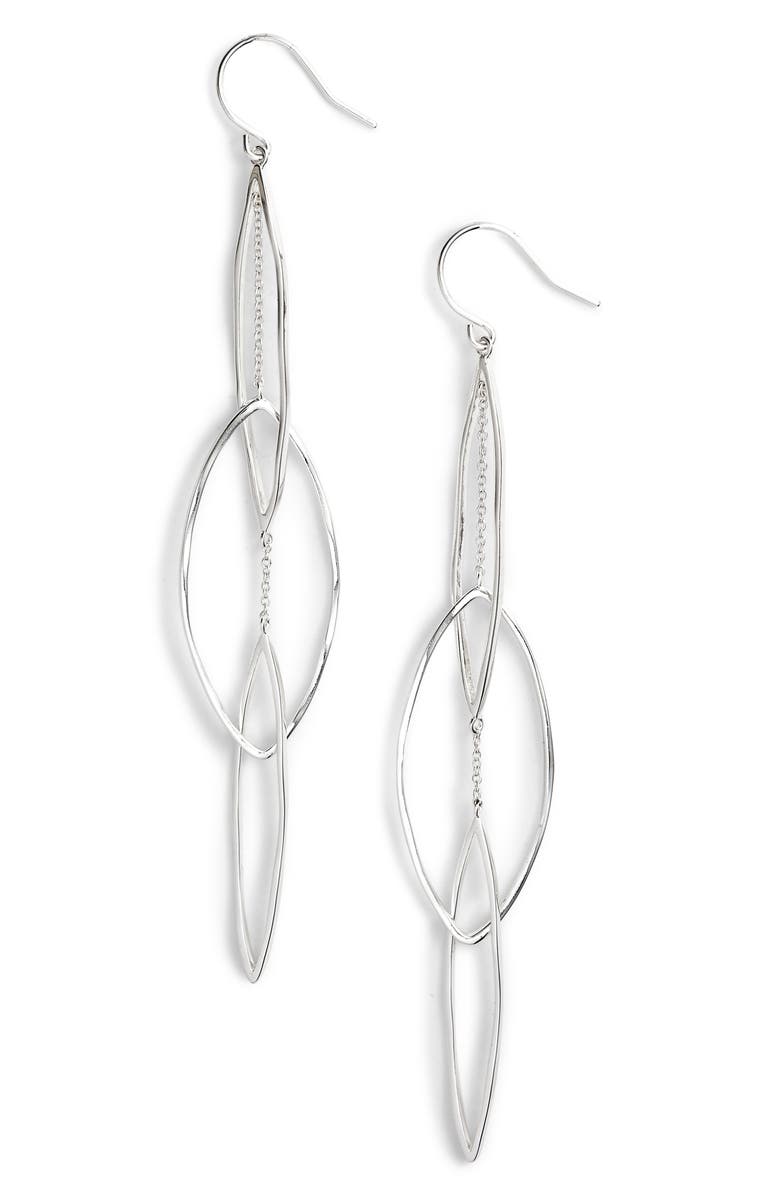 gorjana Kellen Interlocking Drop Earrings, Main, color, 