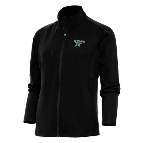 Women's Antigua Black Dallas Stars Special Edition 2.0 Generation Full-Zip Jacket