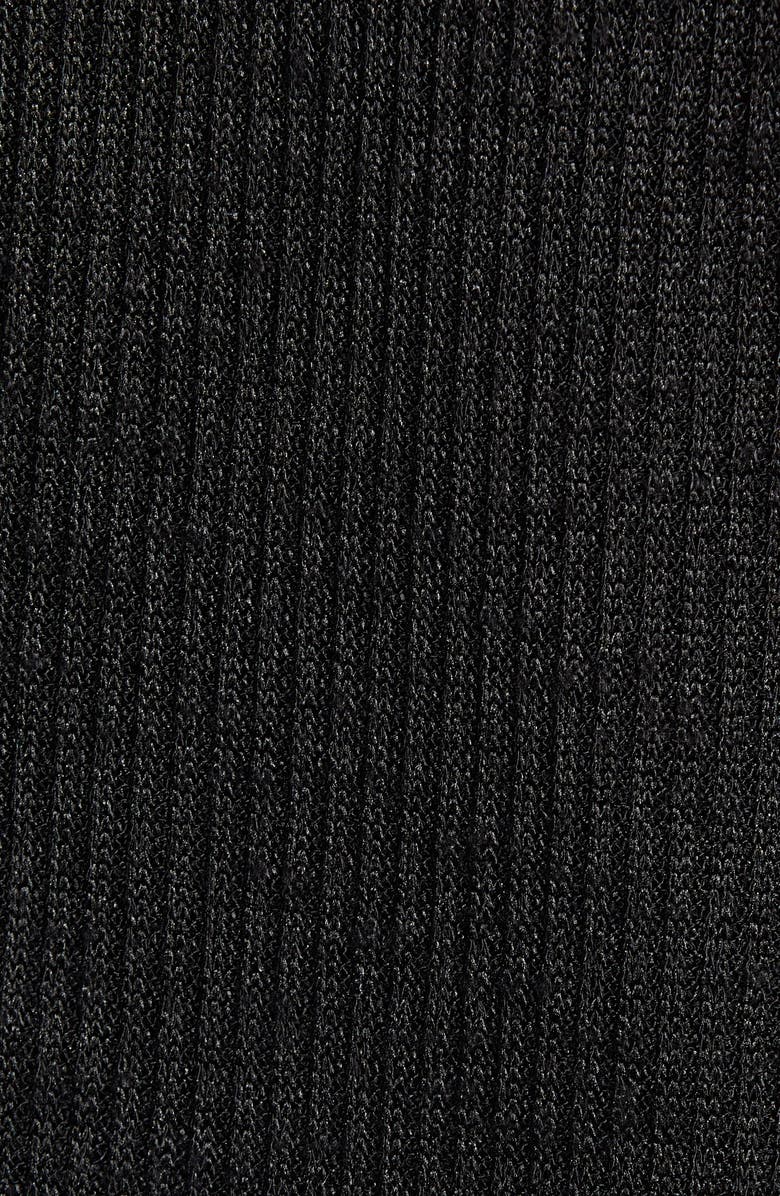 Bobeau Ribbed Tie Front Top, Alternate, color, 