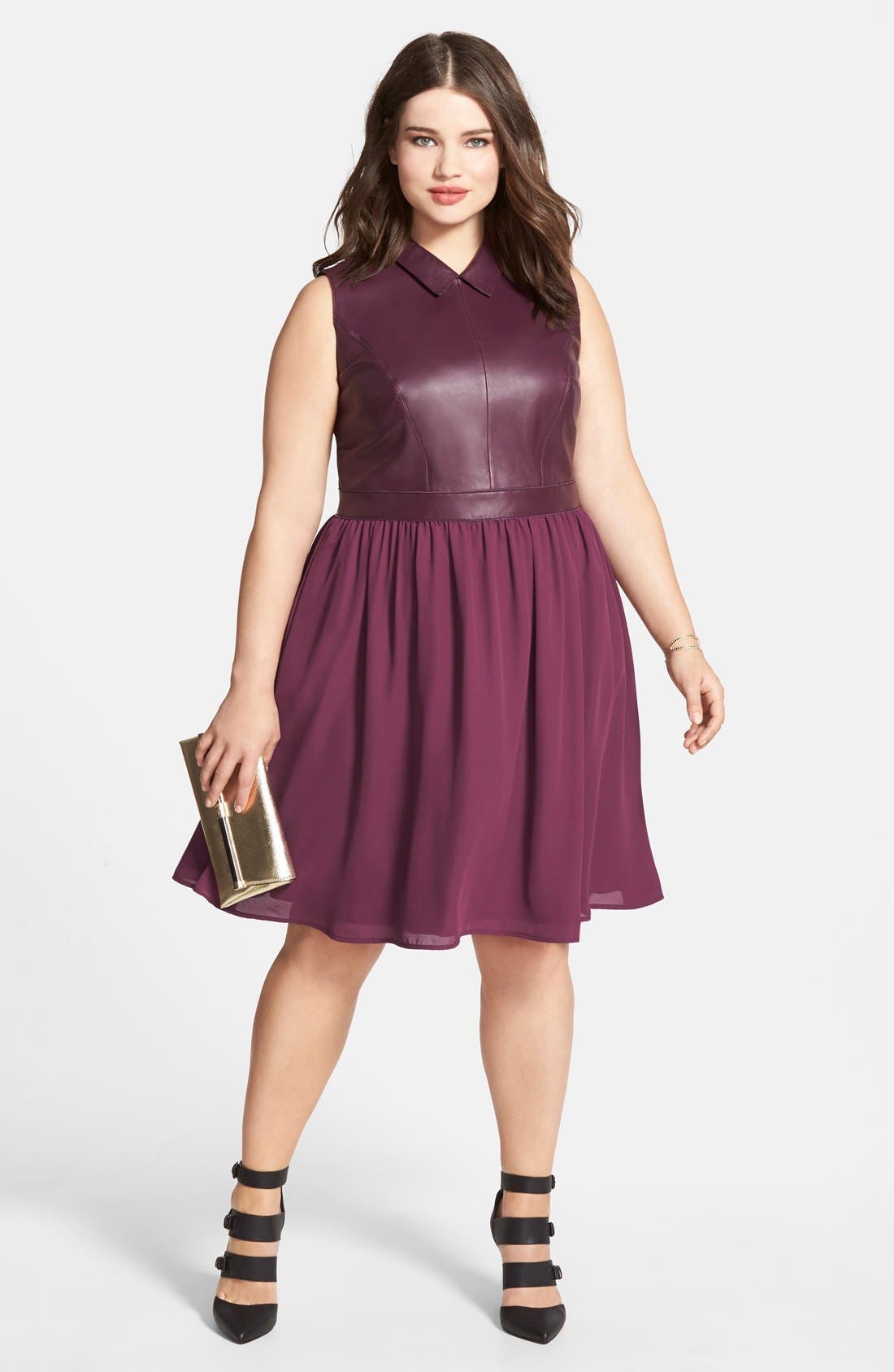 Joe's 'Giddy' Leather Pointy Toe Pump, Alternate, color, 