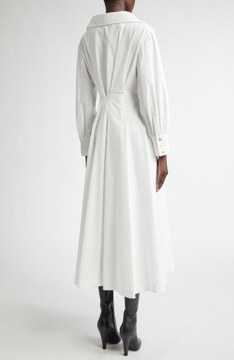 Altuzarra Isabela Long Sleeve Midi Shirtdress, Alternate, color, 