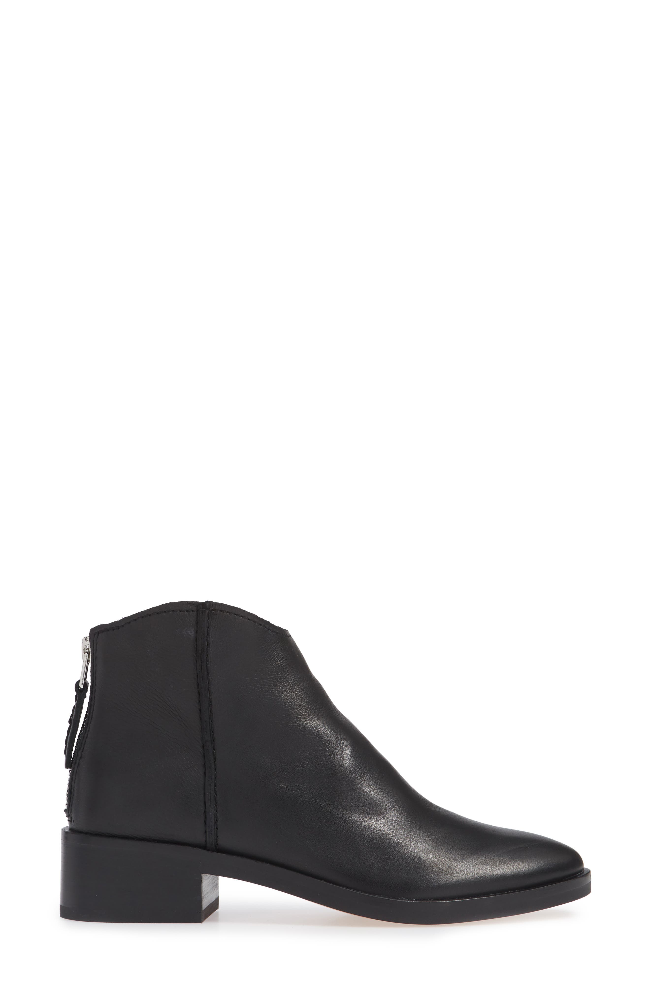 Tucker Bootie, Alternate, color, BLACK LEATHER