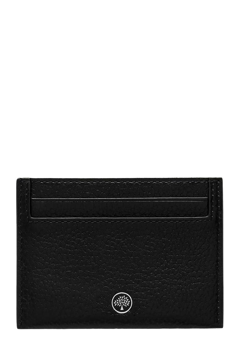 Leather Card Case, Alternate, color, Black