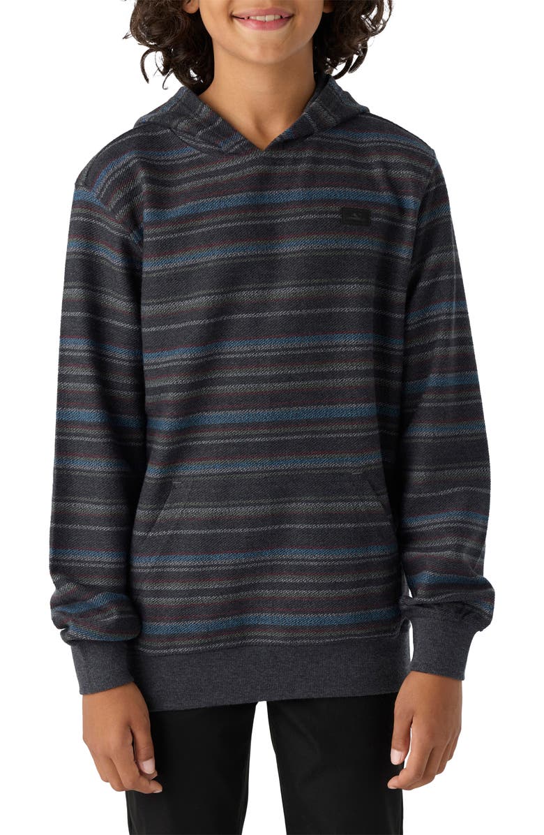 O'Neill Kids' Bavaro Stripe Pullover Hoodie, Main, color, 