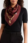 COACH Charms Silk Scarf