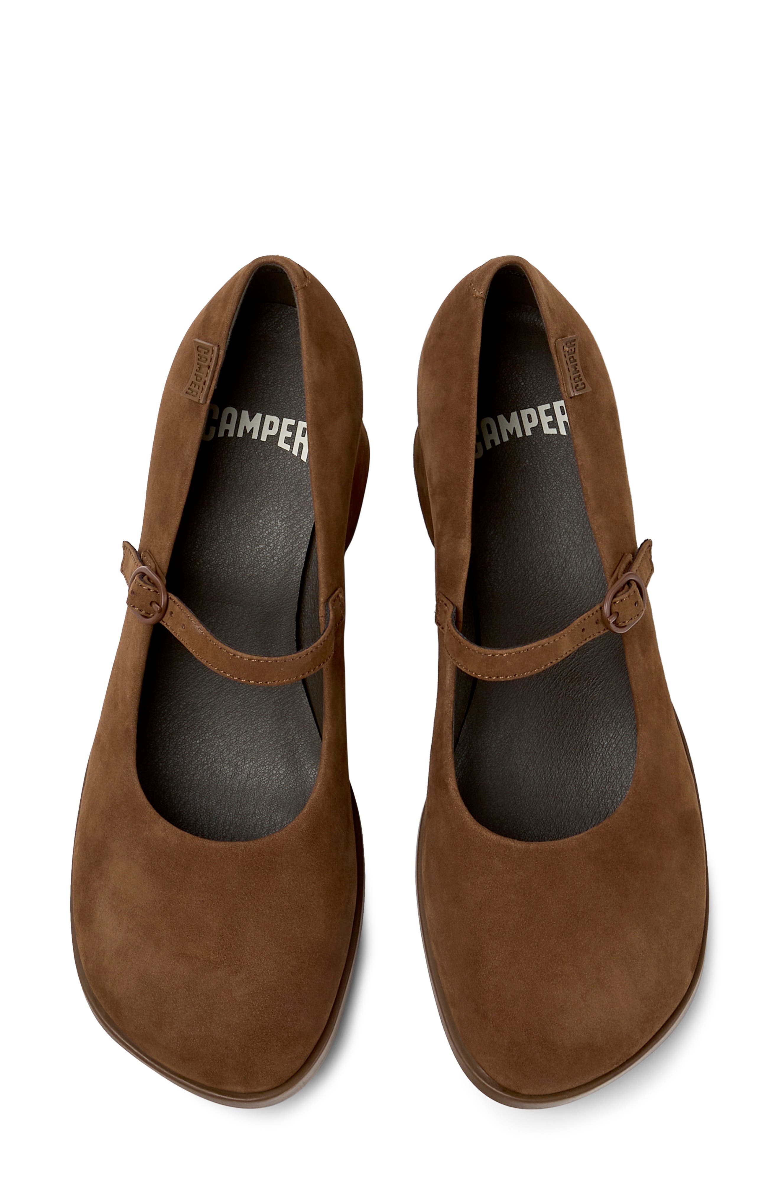 Kora Leather Mary Jane, Alternate, color, MEDIUM BROWN