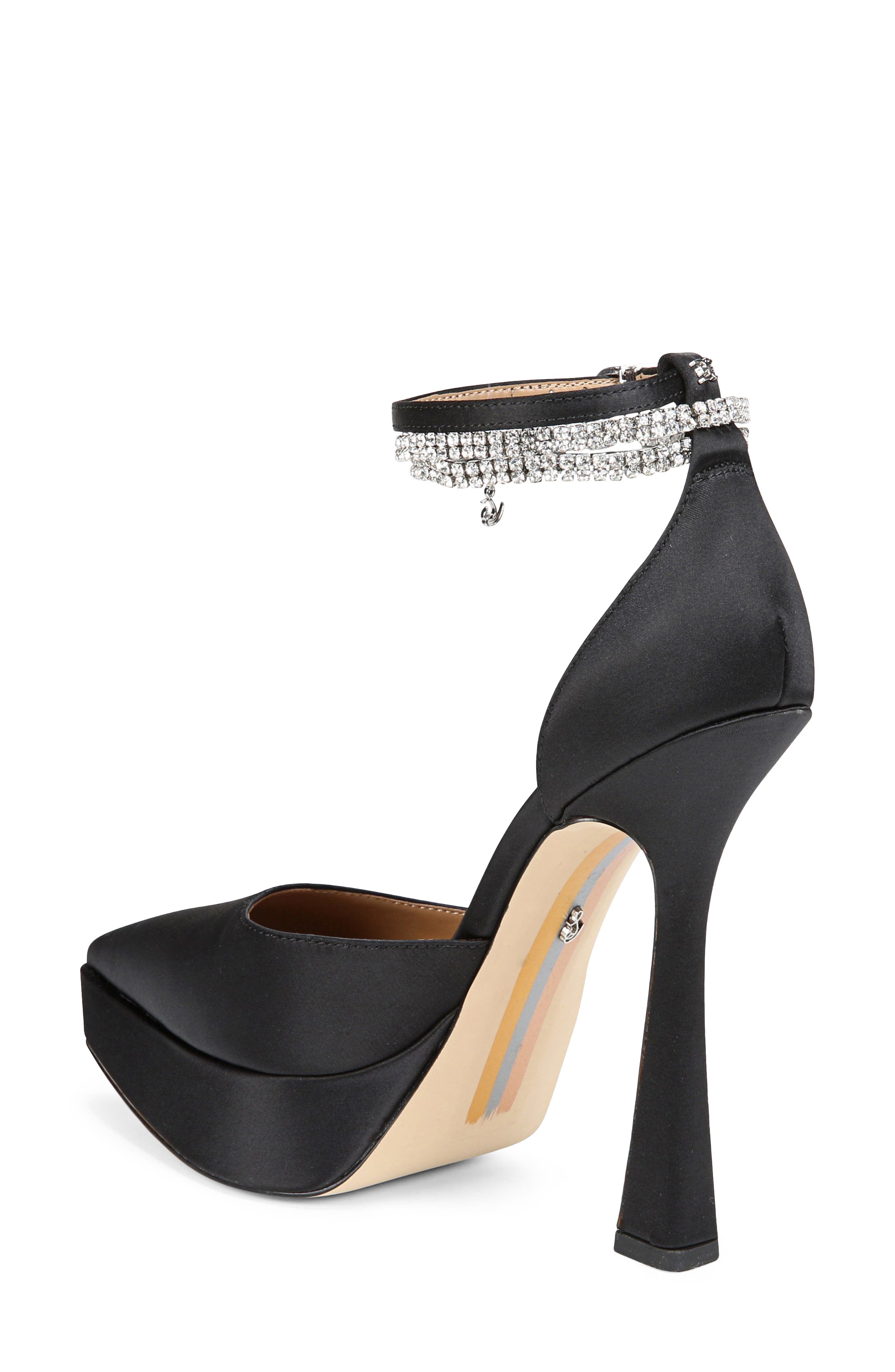 Sam Edelman Andie Crystal Strap Platform Pump, Alternate, color, 