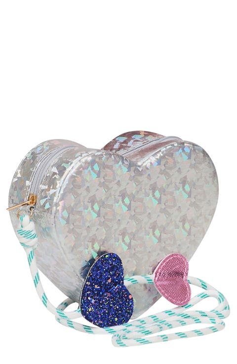 Kids' Holographic Heart Bag (Big Kid)