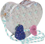 Mimi & Lula Kids' Holographic Heart Bag