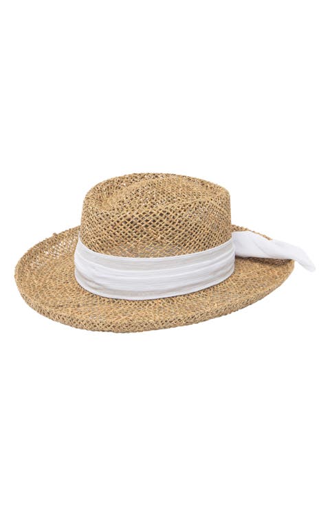 Seagrass Straw UPF 50+ Gambler Hat