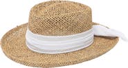 San Diego Hat Seagrass Straw UPF 50+ Gambler Hat