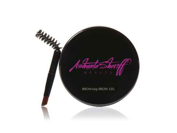 Ashunta Sheriff Beauty Brow Zing Brow Gel in Clear 