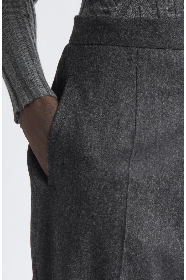 Tailored Slim Fit Wool Pants, Alternate, color, STORM GREY