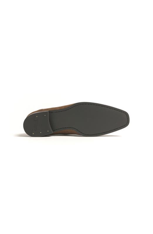 Belmont Penny Loafer, Alternate, color, Havana Brown Suede